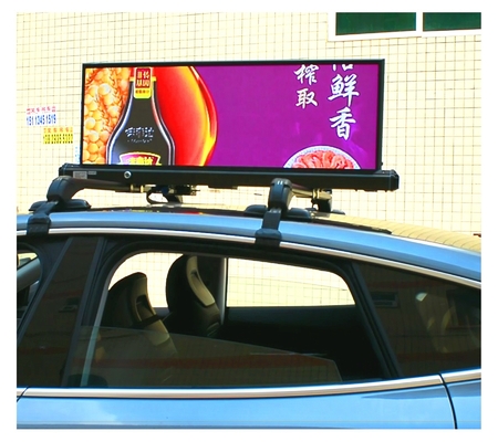 Τοπ οδηγημένα σημάδια P2.5 P3 P4 P5 διαφήμισης επίδειξης ταξί αυτοκινήτων ΠΣΤ Longvision