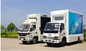 Ψηφιακές πλήρεις οδηγημένες χρώμα επιτροπές οθόνης ODM P5 για τη διαφήμιση ρυμουλκών οχημάτων φορτηγών