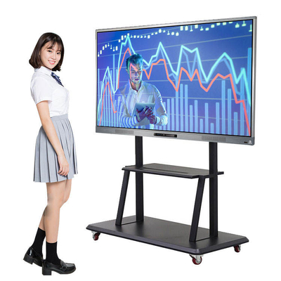 4k οθόνη LCD διαλογικό Whiteboard, ηλεκτρονικός ψηφιακός πίνακας 65 ίντσας τάξεων