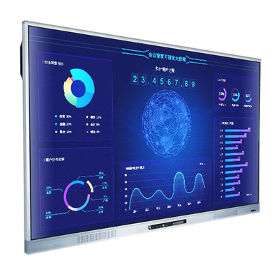 4k οθόνη LCD διαλογικό Whiteboard, ηλεκτρονικός ψηφιακός πίνακας 65 ίντσας τάξεων